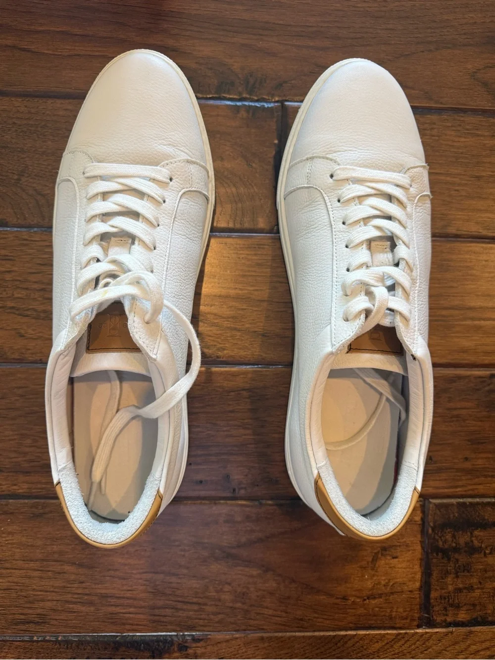 Allen Edmonds Men’s Courtside Lace-up Leather Sneakers